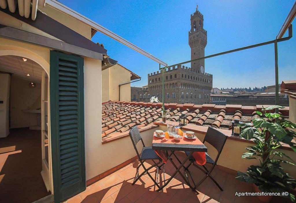Apartments Florence Piazza Signoria Terrace Zimmer foto